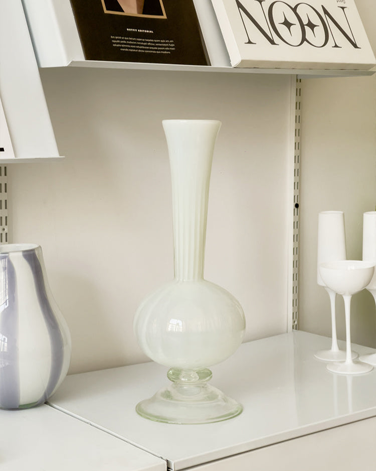 Jade Tall Vase Flower Vase-3