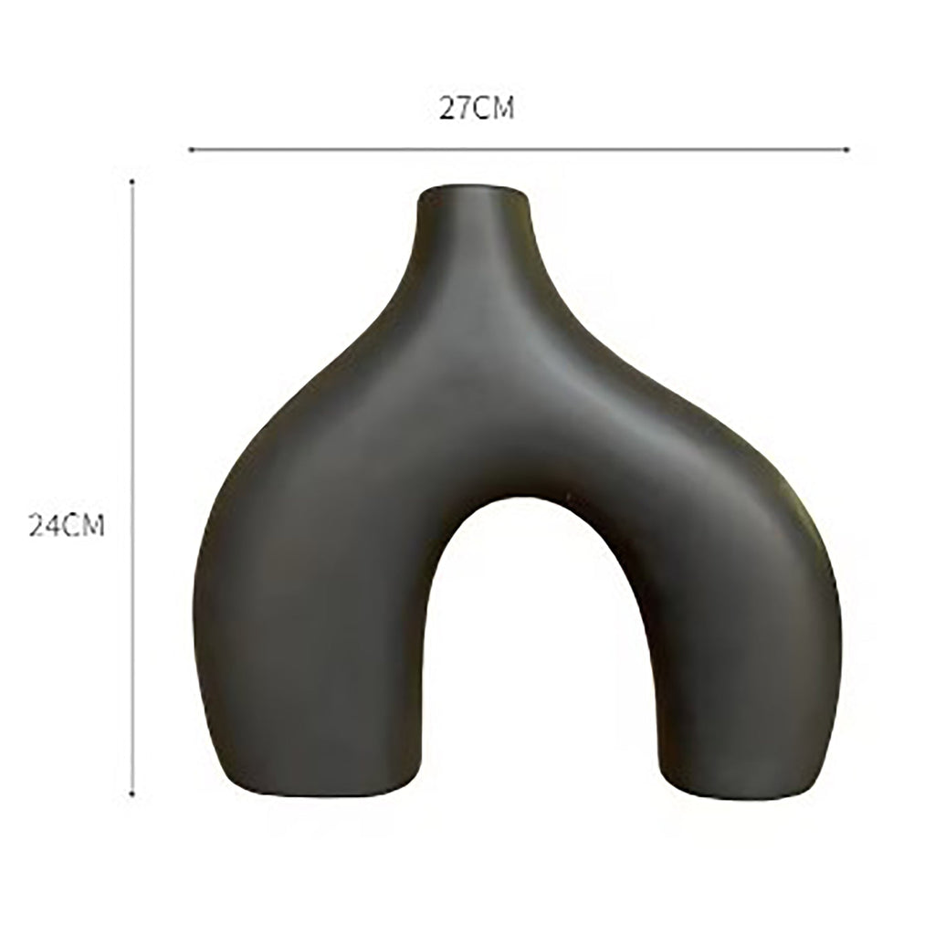 Arch Vase-Black
