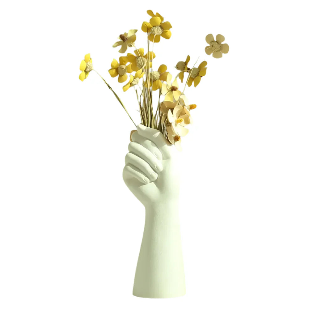 Human Arm Decorative Resin Vase-0