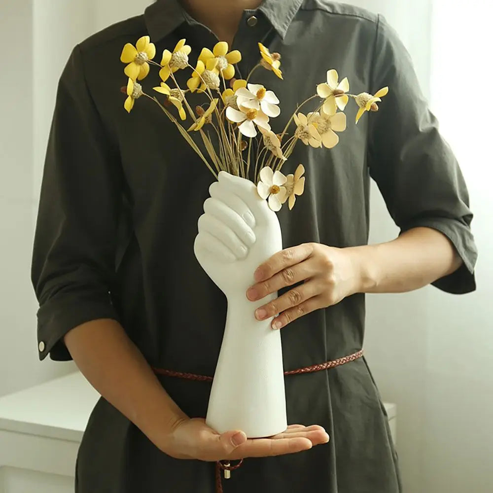 Human Arm Decorative Resin Vase-1
