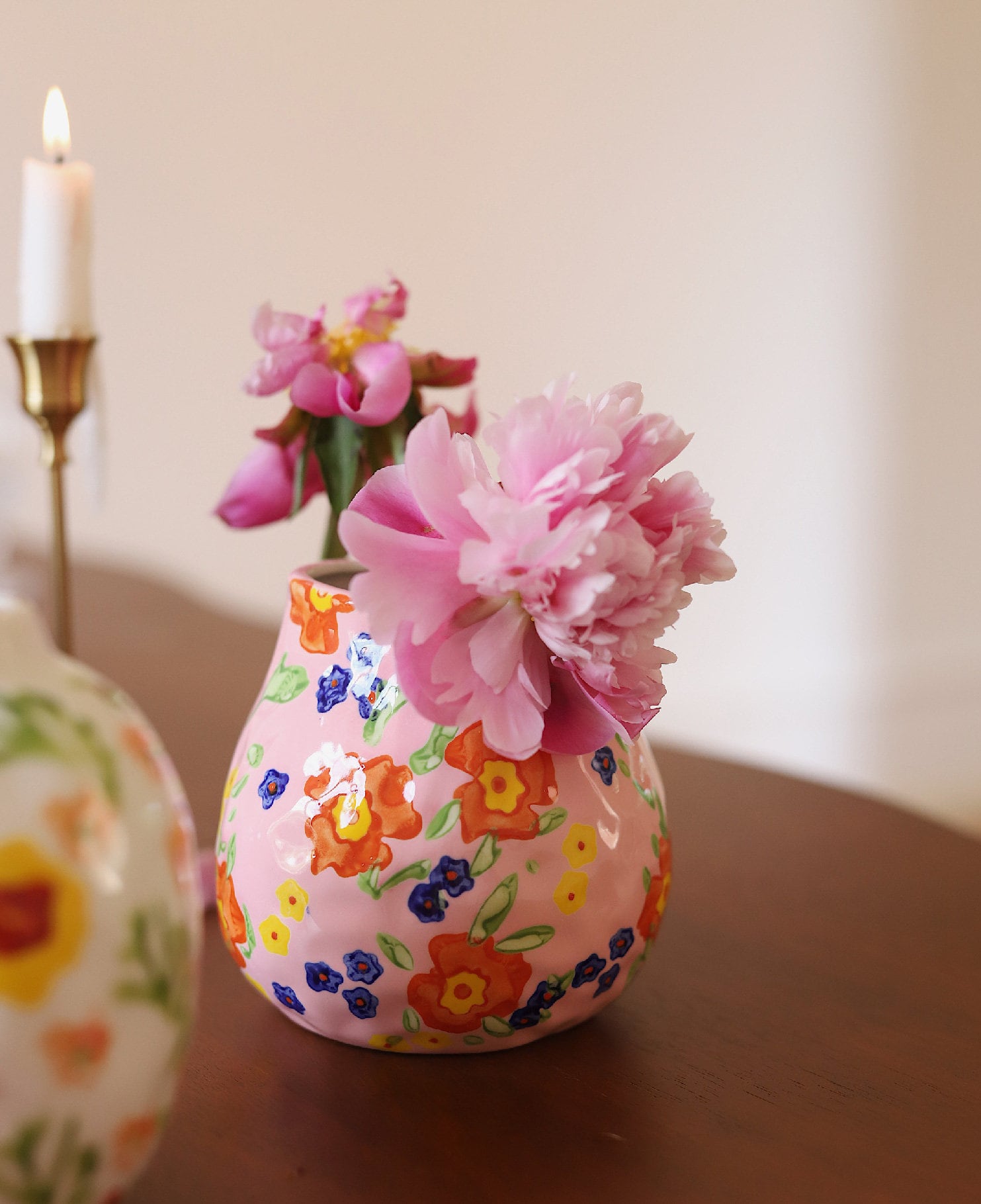 Hand Painting Ceramic Flower Vase-5